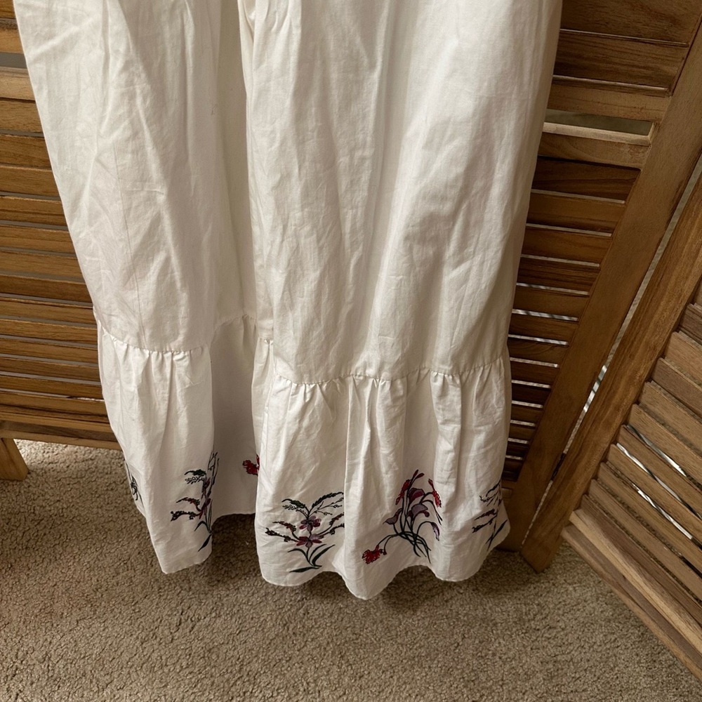 Hutch Floral Embroidered Tiered Jumpsuit size Small - Picture 9 of 11